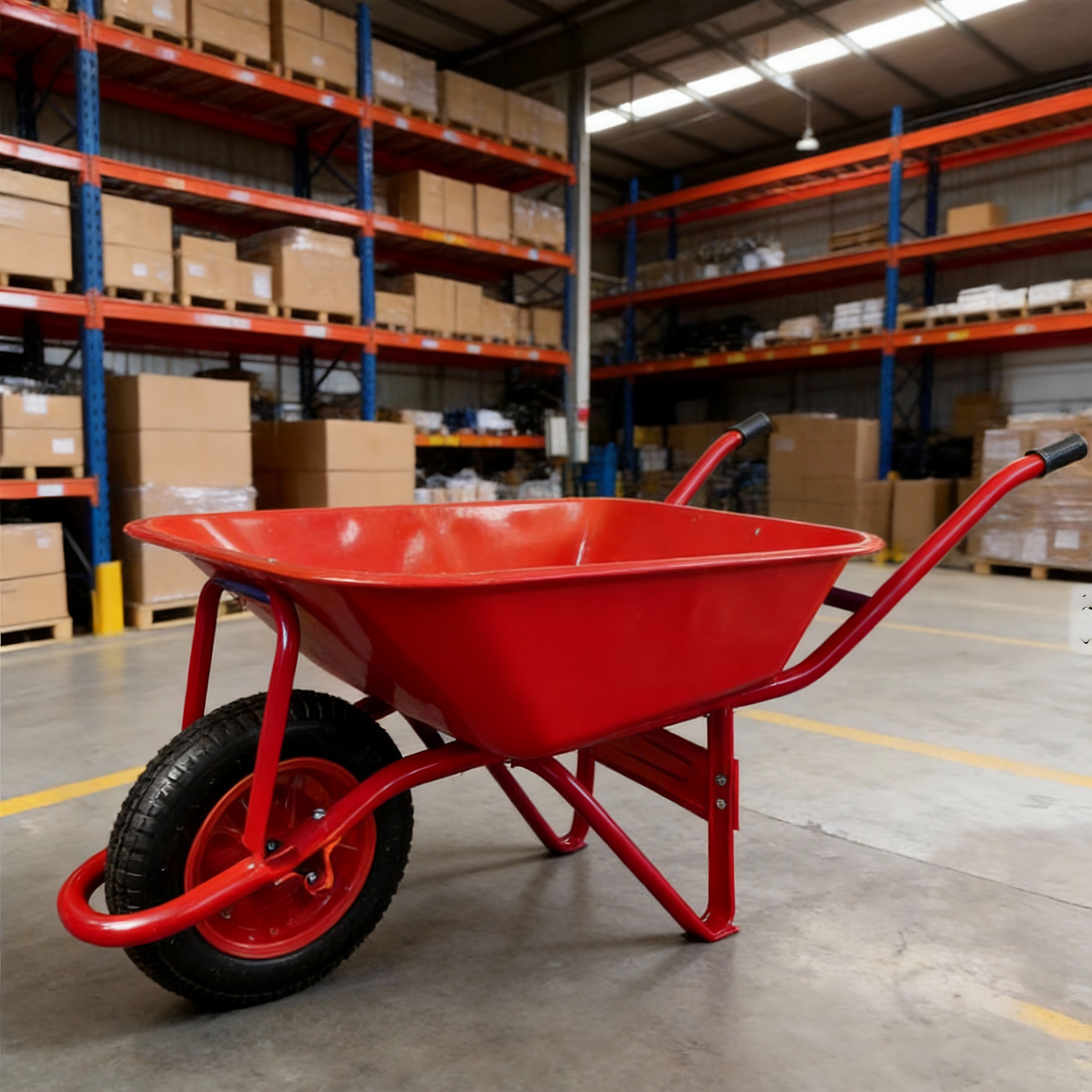 150KG Construction Industrial Garden Wheelbarrow