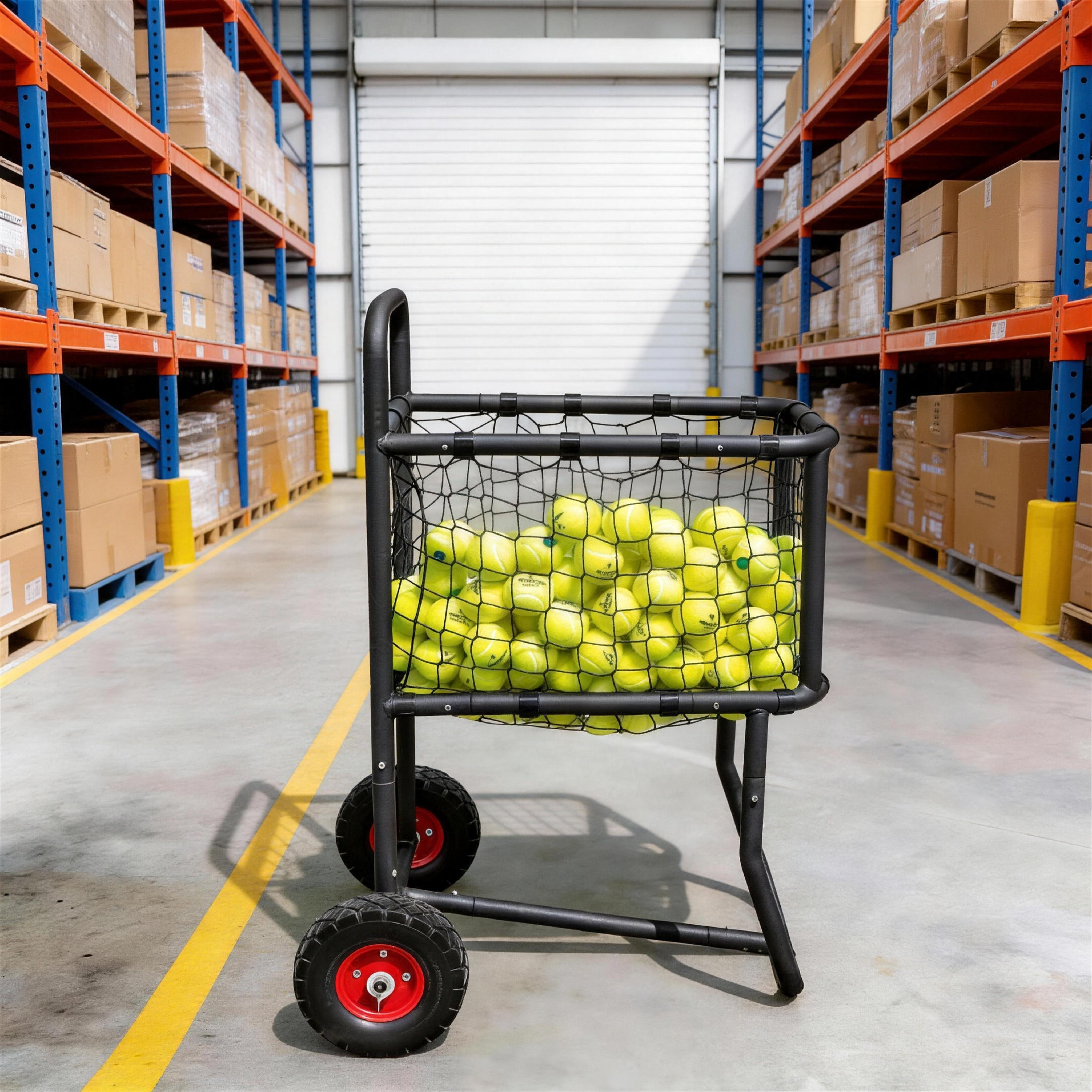 Tennis Training Tennis Ball Carry Cart