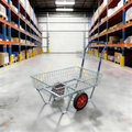 Two-Wheel Galvanized Garden&yacht Center Truck Hand Cart for Gardening Use